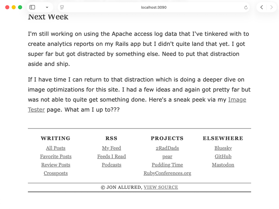 Desktop footer after screenshot
